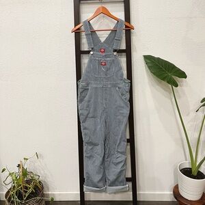 Dickies Overalls Navy & White Stripes Women’s Size M